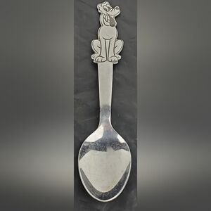 Bonny VTG Walt Disney Pluto Youth Child Spoon 5 5/8 in Stainless Japan - EUC